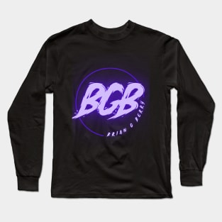 BGB Logo - Purple Long Sleeve T-Shirt